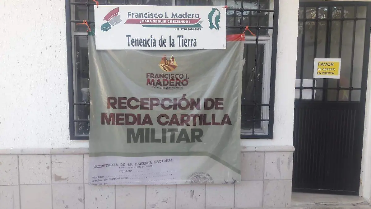 20 Cobián INICIAN TRÁMITE DE LA CARTILLA MILITAR EN MADERO